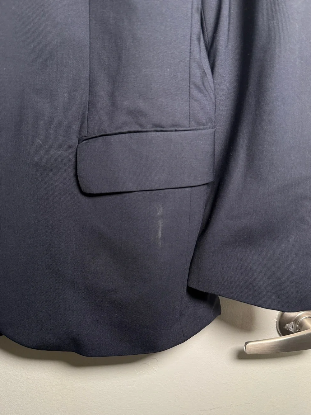 Hugo Boss Navy Wool Blazer men’s medium